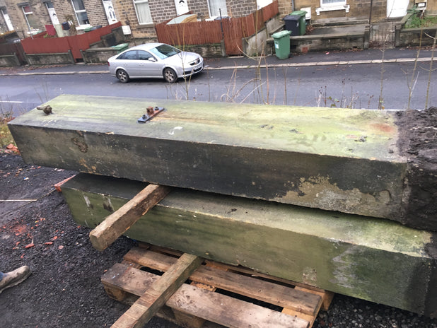 Pair Of Reclaimed Yorkstone Yorkshire Stone Gateposts Pair Of Reclaimed Yorkstone Yorkshire Stone Gateposts