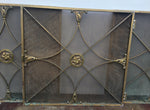 Antique Art Deco Radiator Cover Doors Hand Made In Bronze 3 Available