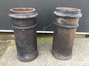 Antique Victorian Chimney Pots Matching Pair £100 MORE AVAILABLE Antique Victorian Chimney Pots Matching Pair £100 MORE AVAILABLE