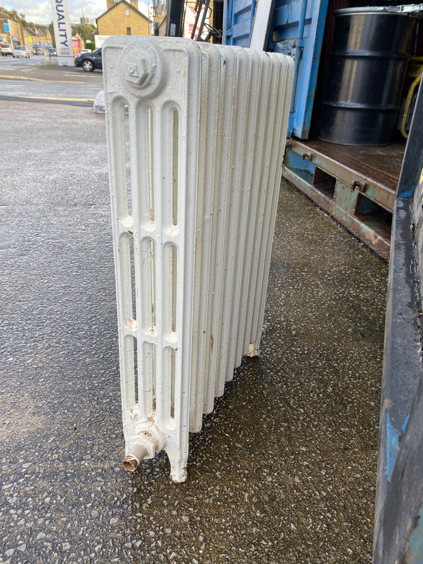 Victorian 4 Column Cast Iron Radiator 9 Sections