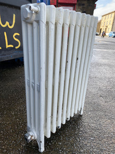 Victorian 4 Column Cast Iron Radiator 10 Sections