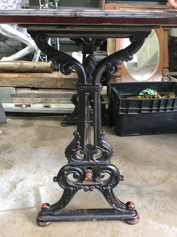 Vintage Cast Iron Pub Tables