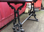Vintage Cast Iron Pub Tables