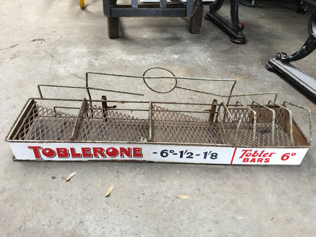 Original TOBLERONE-TOBLER Counter Display Original Sign