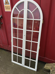 Pair Of Internal Arched Glass Panel Doors 2 Sets Available