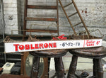 Original TOBLERONE-TOBLER Counter Display Original Sign
