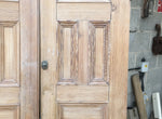 VICTORIAN DOUBLE CHURCH DOORS RECLAIMED ANTIQUE C1900 PITCH PINE