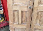 VICTORIAN DOUBLE CHURCH DOORS RECLAIMED ANTIQUE C1900 PITCH PINE