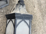 6 Large Vintage Church Lamps / Lanterns Require Restoration