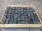 Reclaimed Red Granite Cobbles-Random Stone Setts