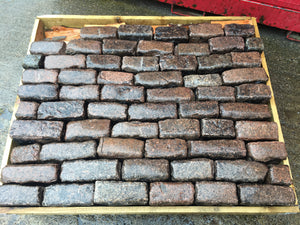 Reclaimed Red Granite Cobbles-Random Stone Setts