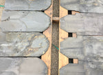 RECLAIMED SHAPED ROOFING SLATES - ARROWHEAD-FISHTAIL-ARCHED-ROUND
