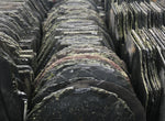 RECLAIMED WELSH ROOFING SLATES - 18" X 9" 570 AVAILABLE £1.50