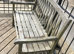 Edwardian Teak Garden bench