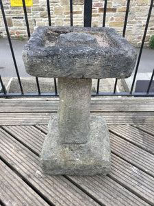 Reconstituted Stone Birdbath