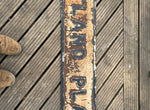 Cast Iron Sign 