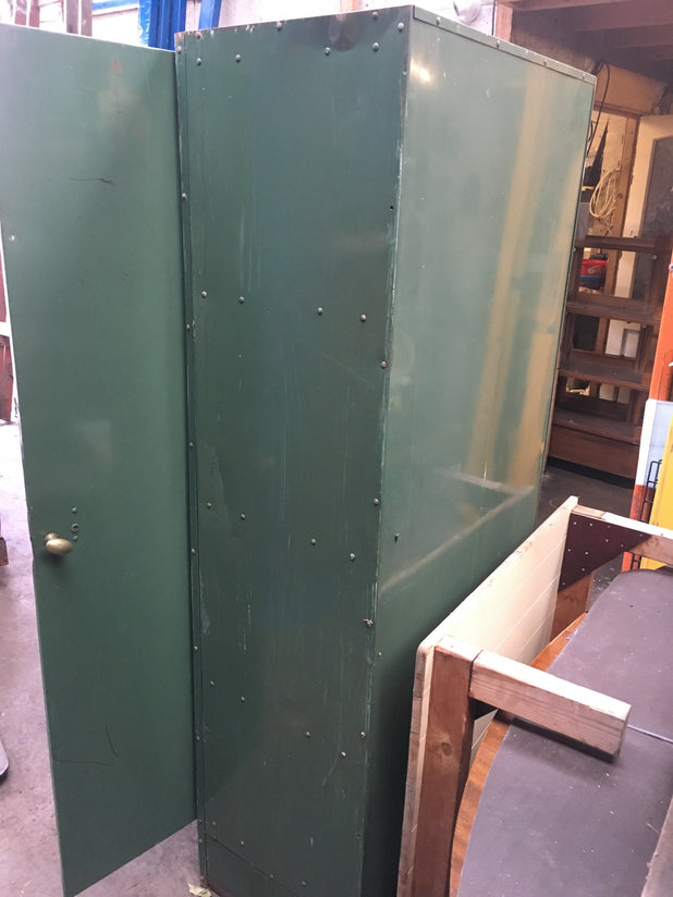 Vintage metal deals cabinets for sale