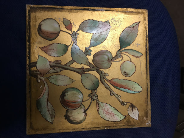 Victorian Minton 10" Tiles Hand Painted Camm Brothers 1870-1880 7 AVAILABLE