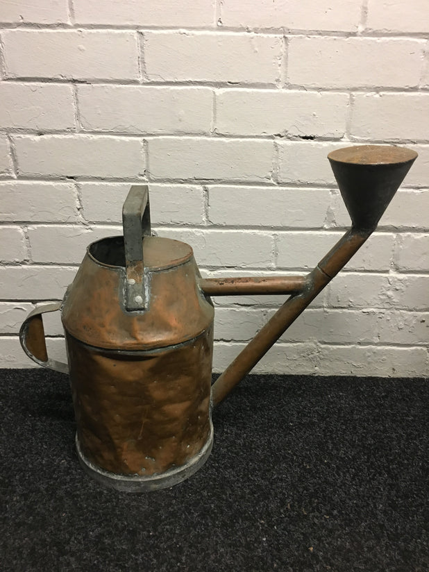 Victorian Large Copper Handmade Watering Can