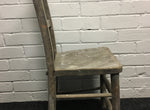 Victorian Wooden School/Church Chair