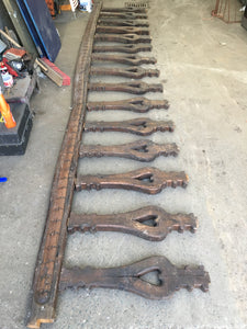 Jacobean Style Antique Oak Banister 'Jesters Balcony'