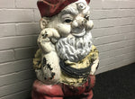 Large Antique Vintage Garden Gnome Statue