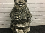 Vintage Garden Gnome / Leprechaun Statue Reclaimed