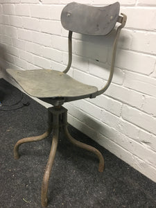Original Retro Machinist Swivel Chair