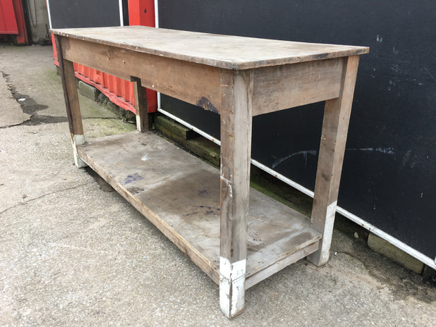 Vintage Retro Mill Mending Table 6FT Reclaimed