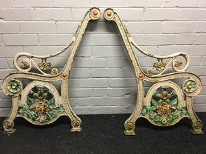 Coalbrookdale Garden Bench Ends RD Number 72957