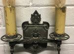 Antique Gothic Style Victorian Double Wall Lamp