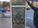 Large Antique Stained Glass Windows/Panels Reclaimed