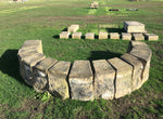 Reclaimed Large Stone Barn Arch 15 Piece Yorkstone